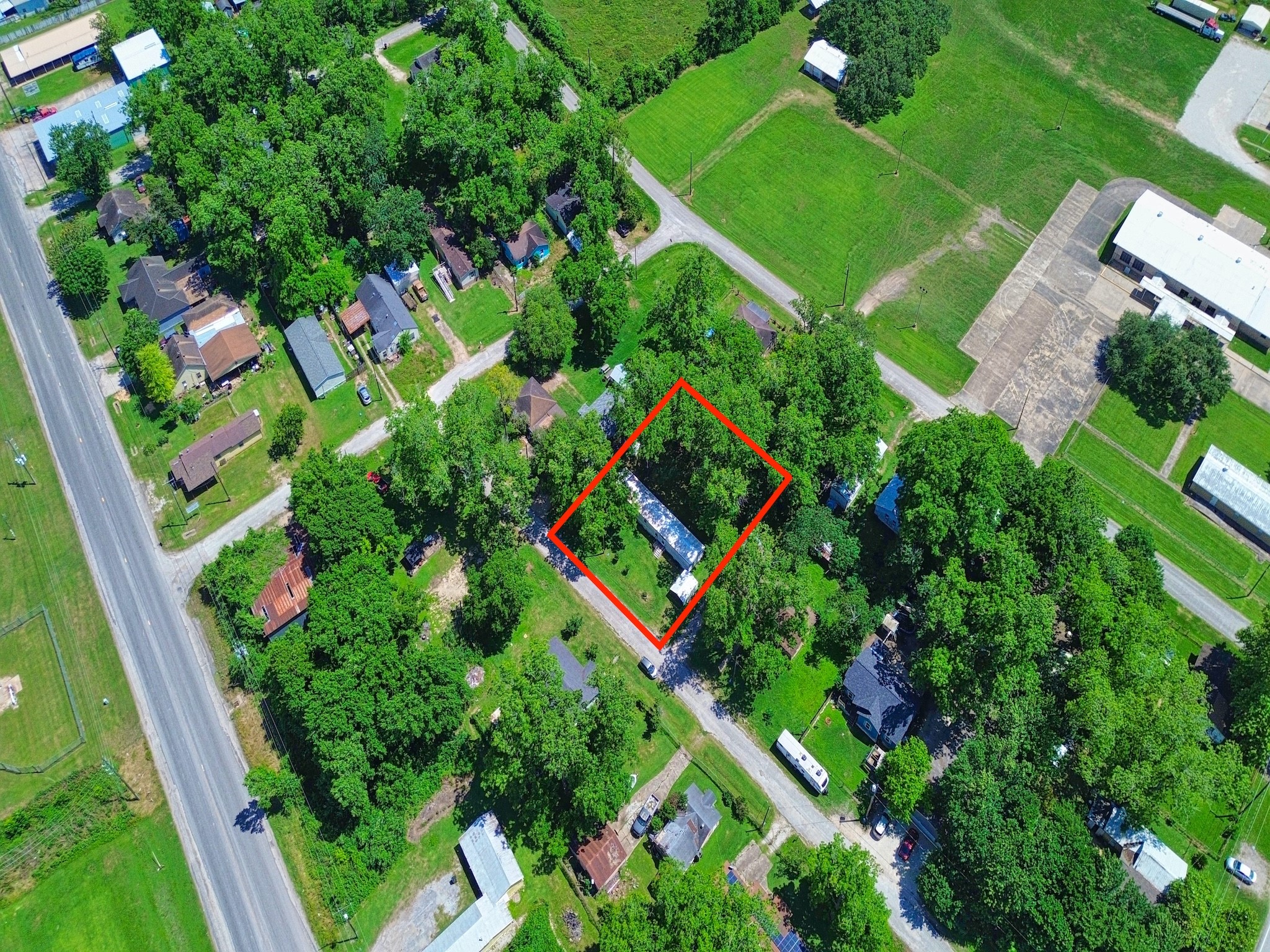 210 Floyd Street Boling, TX 77420 - Photo 4 of 29 Drone View