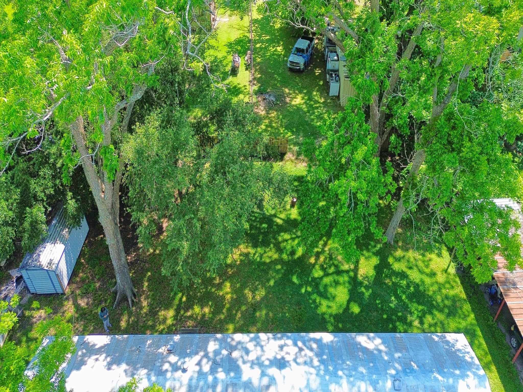 210 Floyd Street Boling, TX 77420 - Photo 5 of 29 Drone View Back Yard