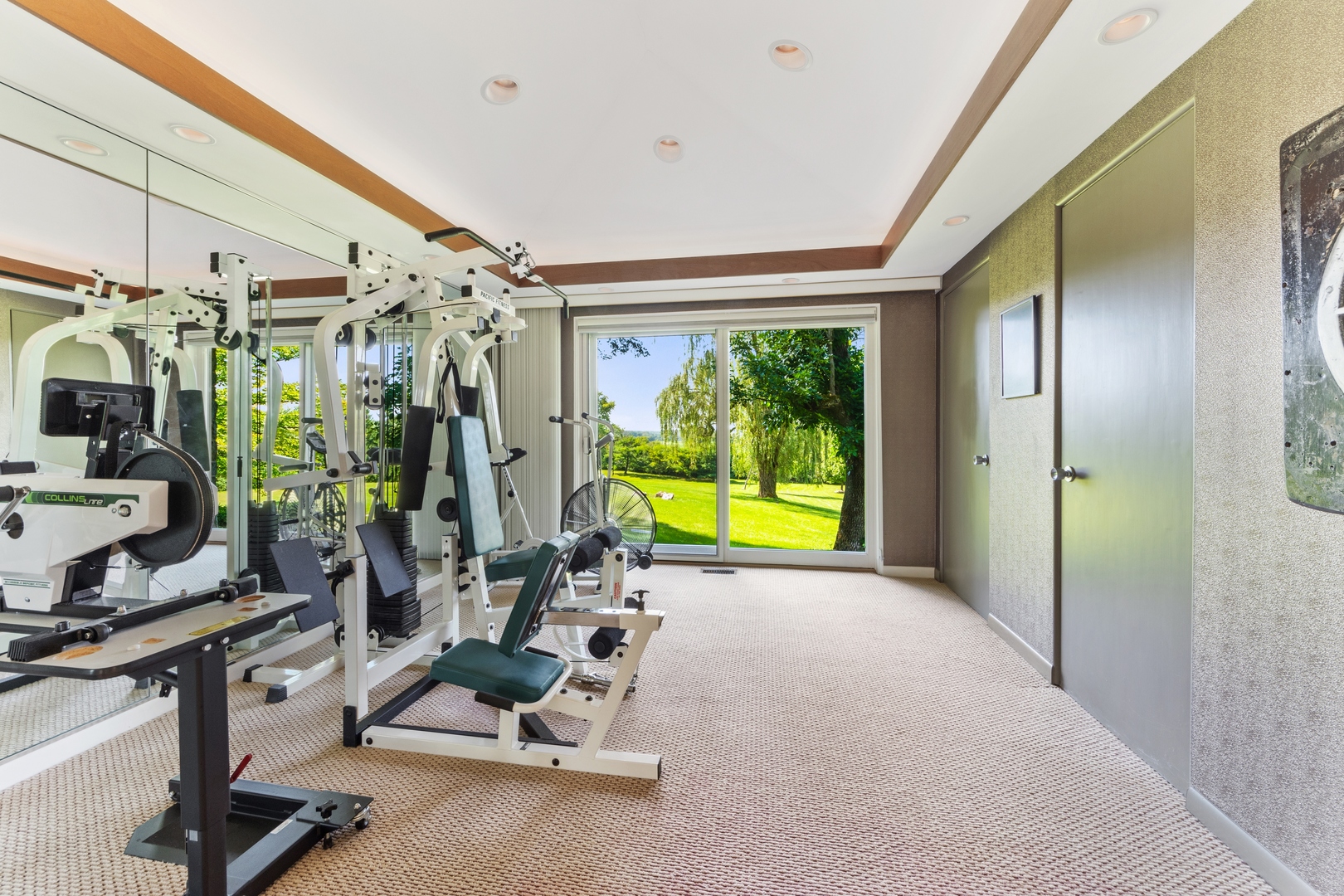 126 Brinker Road Barrington Hills, IL 60010 - Photo 16 of 31 a view of a room with gym equipment