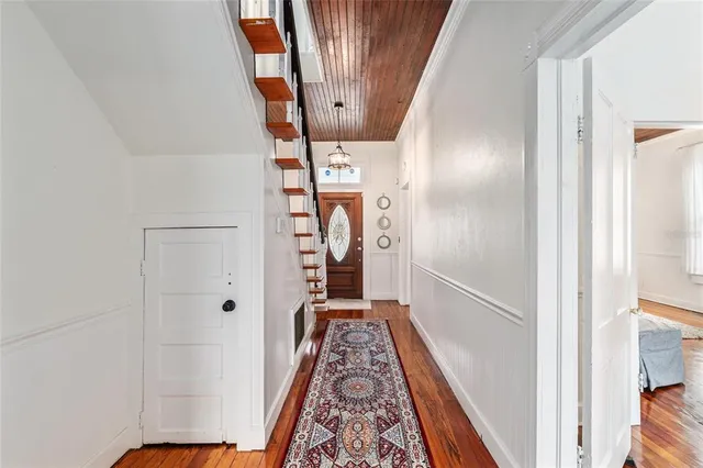a bathroom with a sink vanity and a mirror