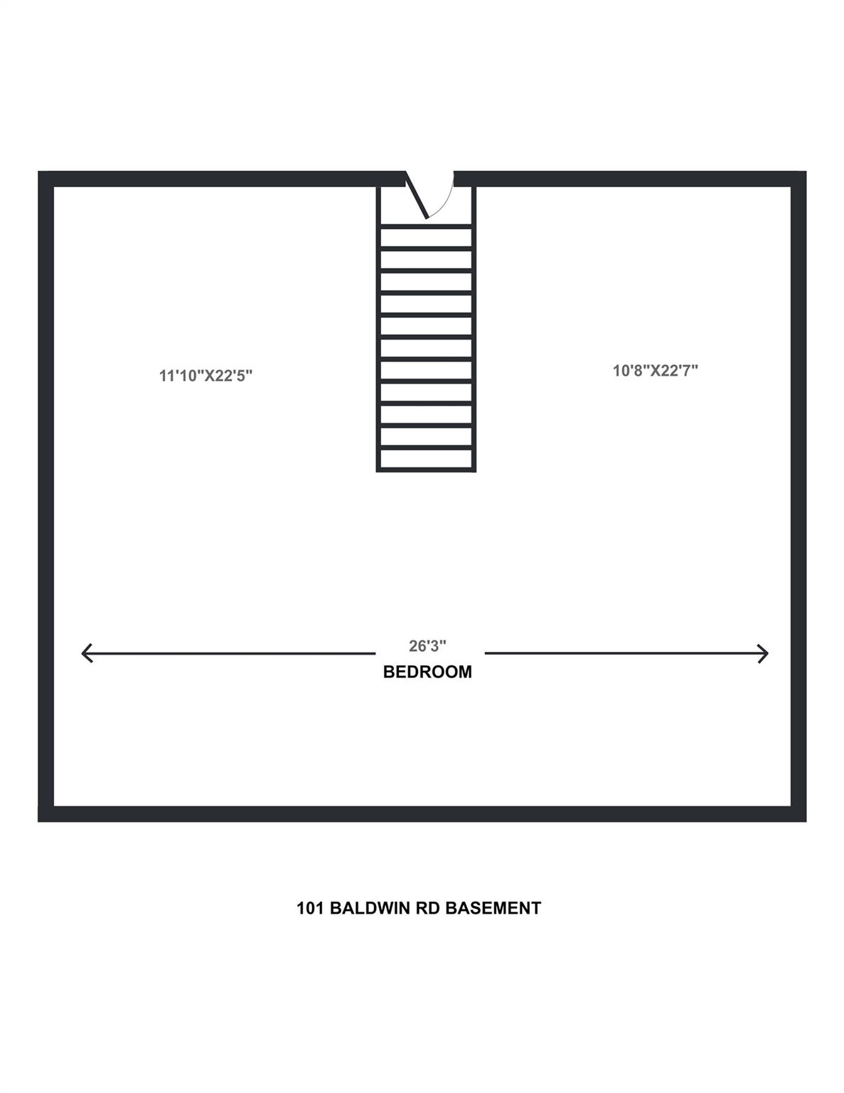 101 Baldwin Road Hempstead, NY 11550 - Photo 20 of 20 Property floor plan