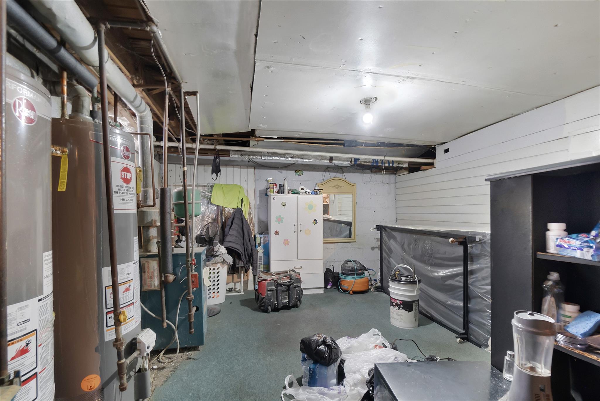 101 Baldwin Road Hempstead, NY 11550 - Photo 10 of 20 Unfinished basement