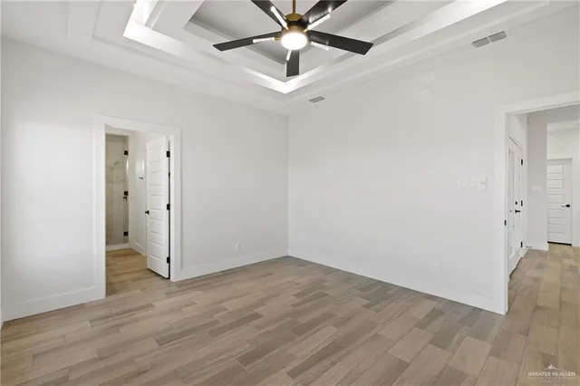 wooden floor in an empty room