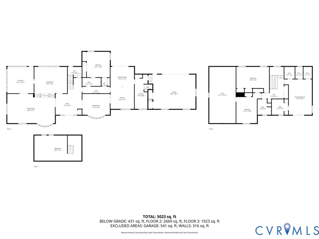 5 Cedarridge Road Richmond, VA 23229 - Photo 45 of 45 All floor plan