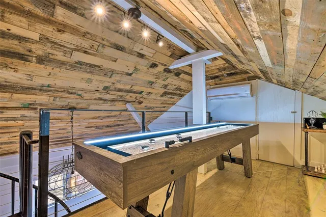 a view of storage and utility room