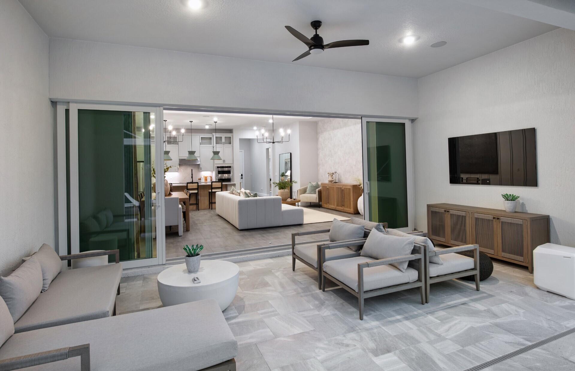 10200 Southwest Highpointe Drive, Unit ASHBY 97 Stuart, FL 34997 - Photo 23 of 34 Lanai - Ashby Model Home