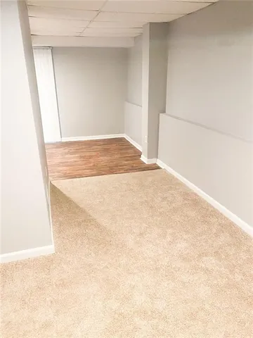 a view of empty room