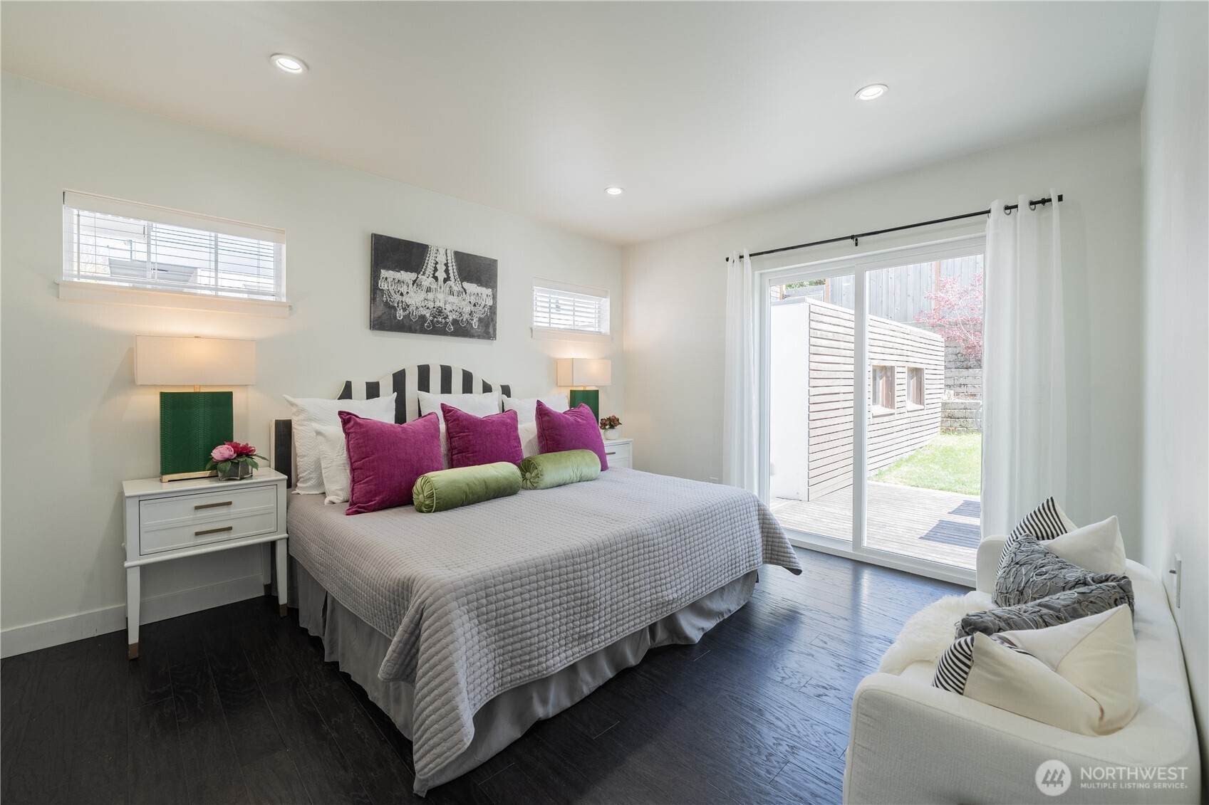 4418 40th Avenue Southwest Seattle, WA 98116 - Photo 21 of 40 a bedroom with a bed and a couch