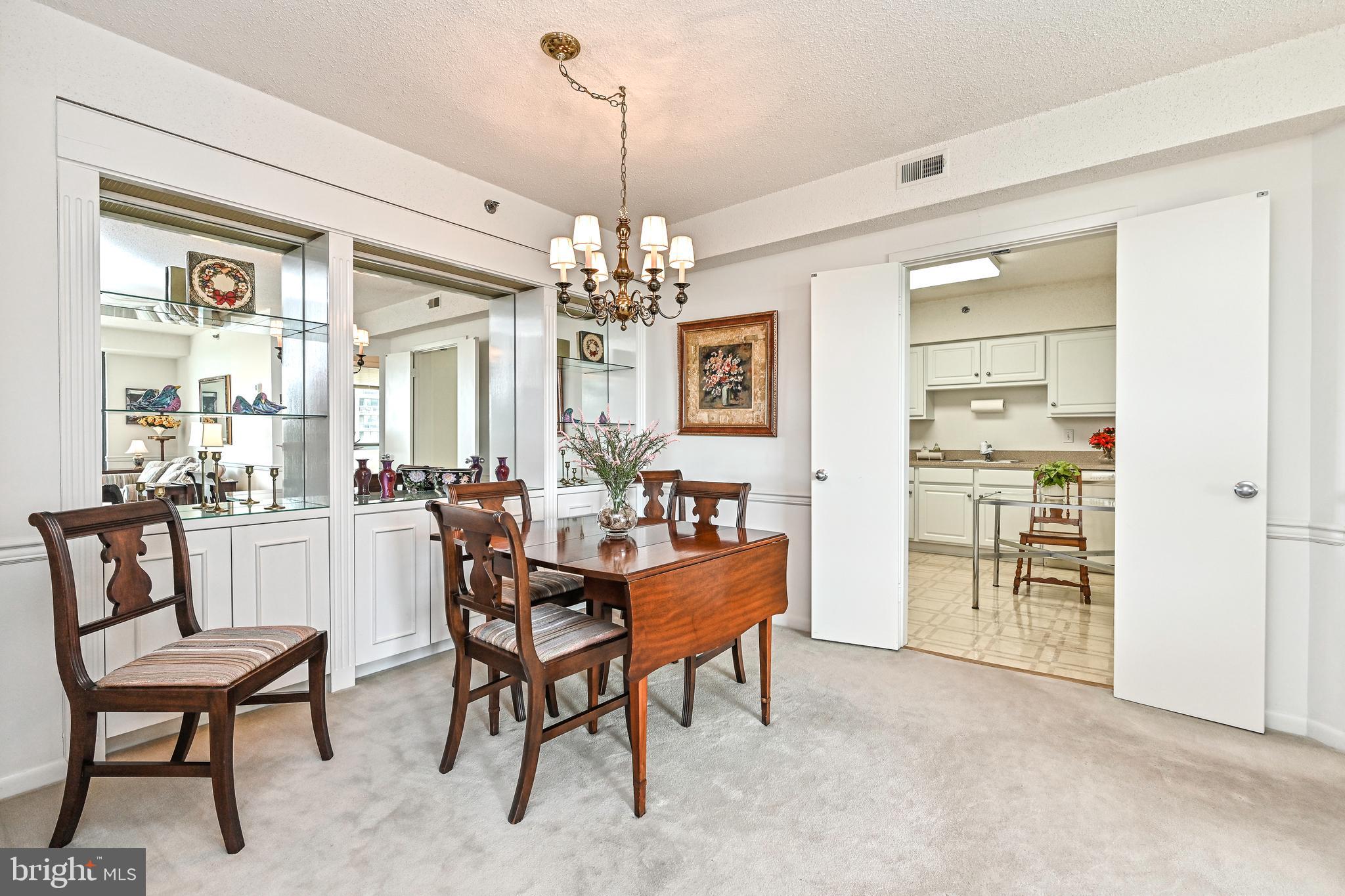 Dining Room with Built-ins