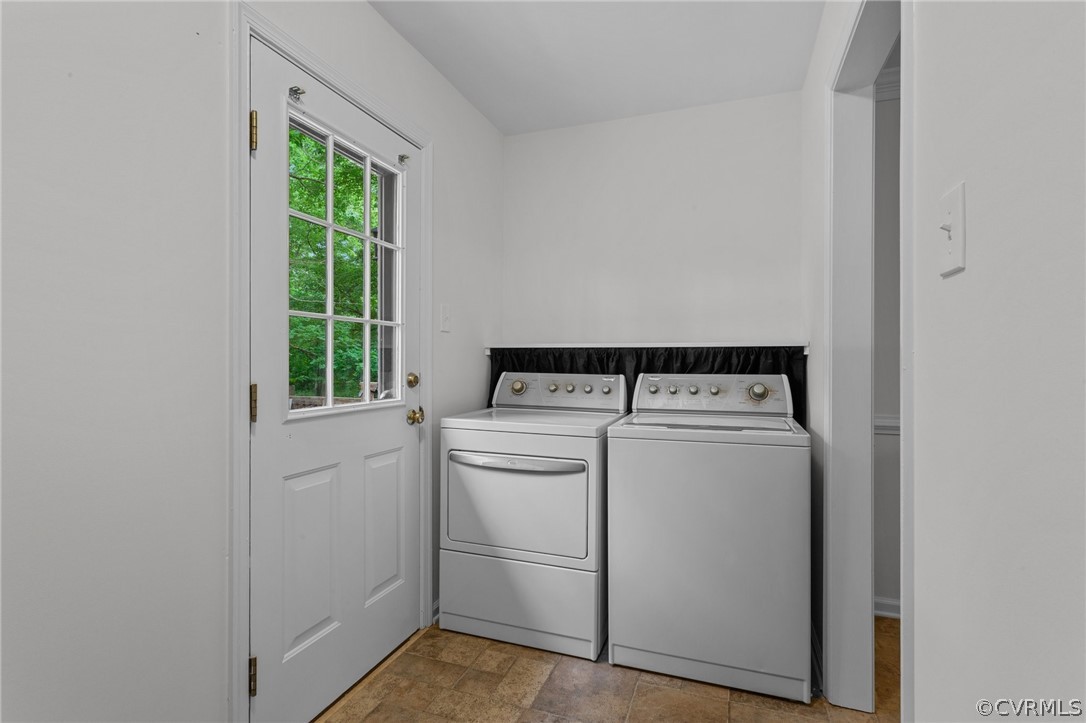 8601 Beaver Bridge Road Moseley, VA 23120 - Photo 27 of 42 a utility room with dryer and washer