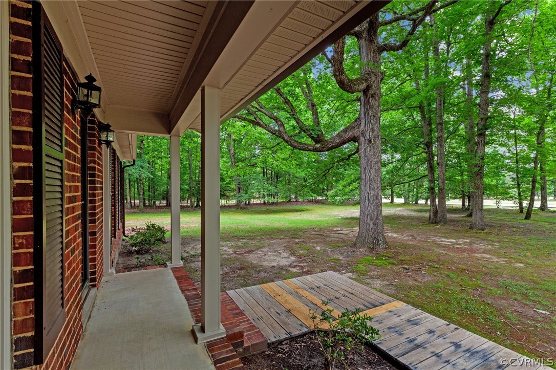 8601 Beaver Bridge Road Moseley, VA 23120 - Photo 42 of 42 a view of a backyard with tree s