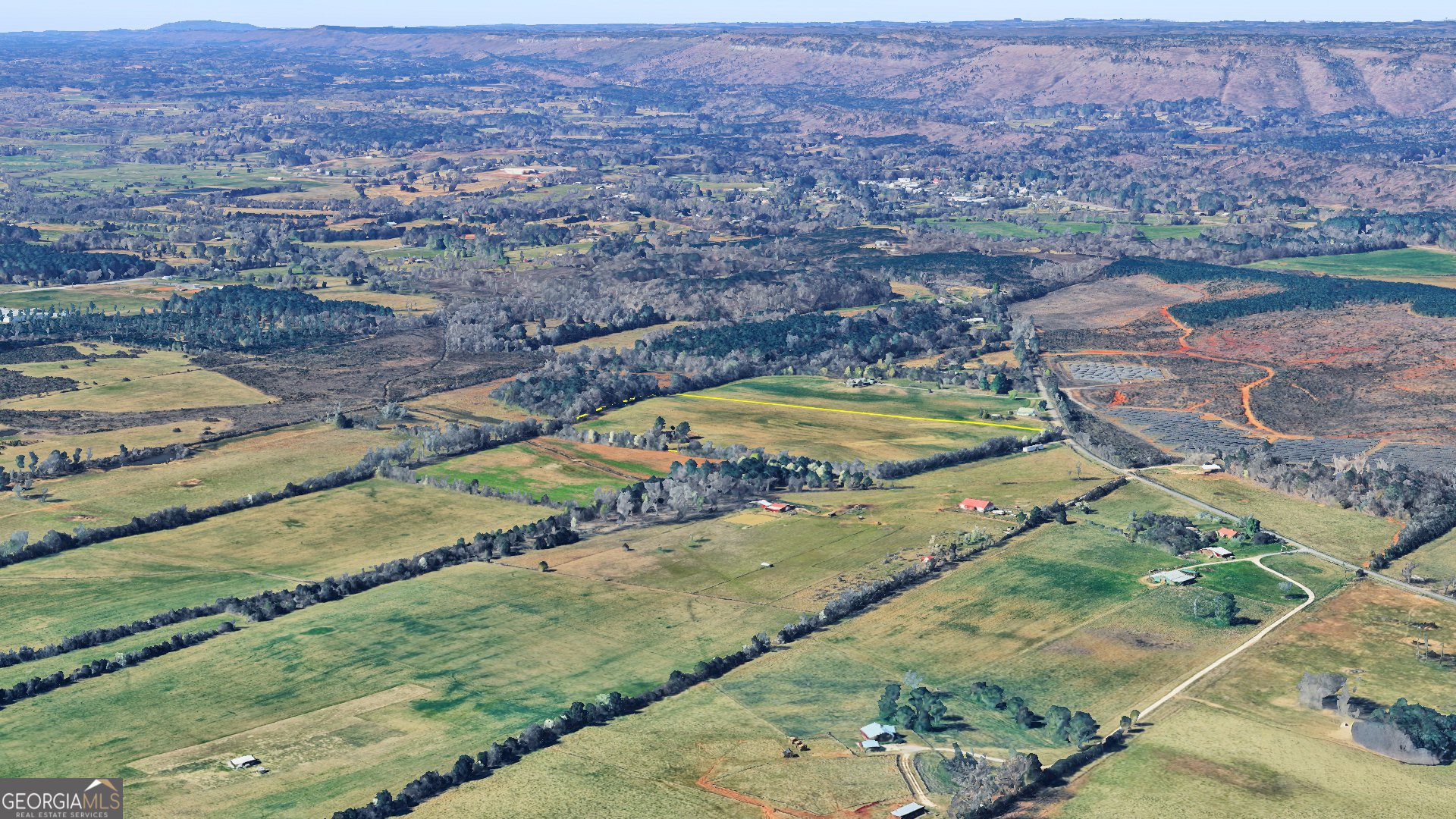 0 Old Highway 337 Menlo, GA 30731 - Photo 37 of 42 an aerial view of a house with a yard