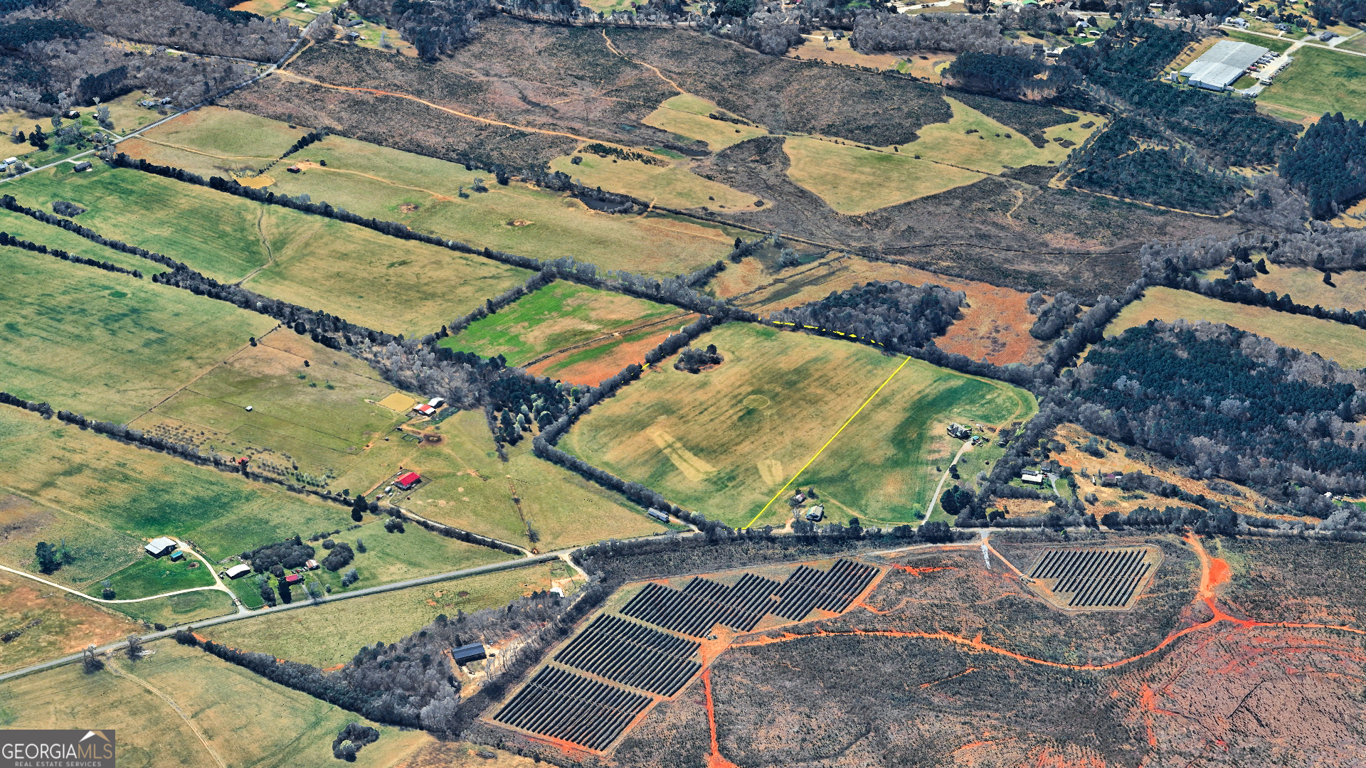 0 Old Highway 337 Menlo, GA 30731 - Photo 40 of 42 an aerial view of a residential houses with outdoor space