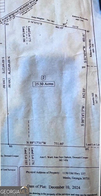 0 Old Highway 337 Menlo, GA 30731 - Photo 42 of 42 a view of a bathroom