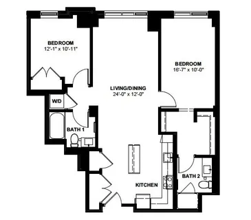 $5,850 | 1 Canal Street, Unit 824, Boston, MA 02114