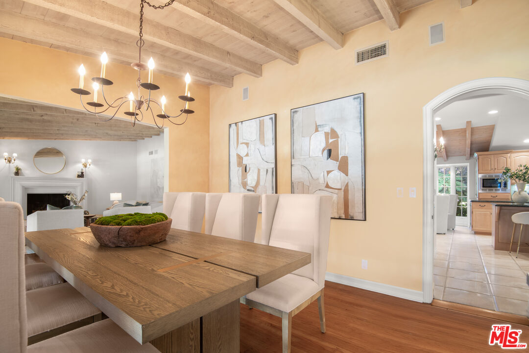 6105 Bonsall Drive Malibu, CA 90265 - Photo 7 of 45 a living room with furniture and wooden floor