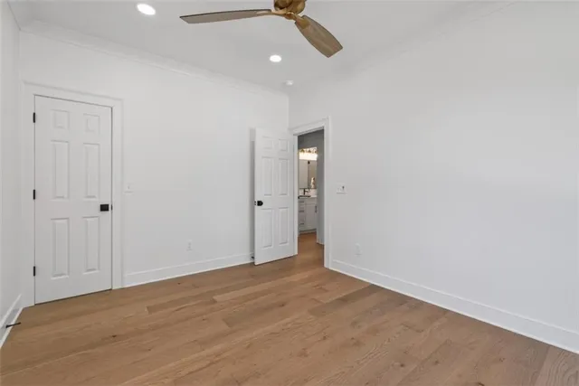 wooden floor in an empty room
