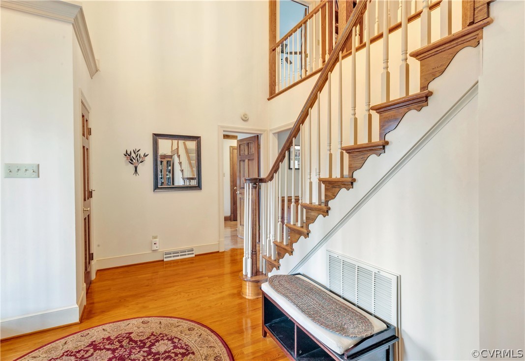 5511 Copperpenny Road Chesterfield, VA 23832 - Photo 3 of 35 a view of an entryway with staircase