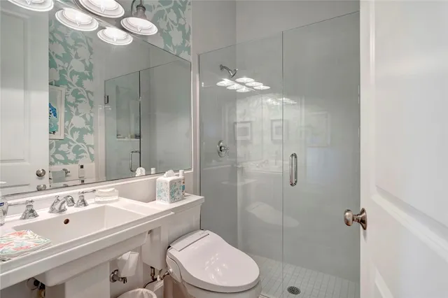 a bed room with a bed and a couch