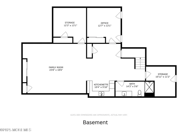 a picture of a floor plan