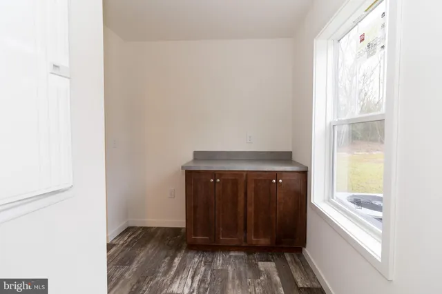 a view of storage and utility room