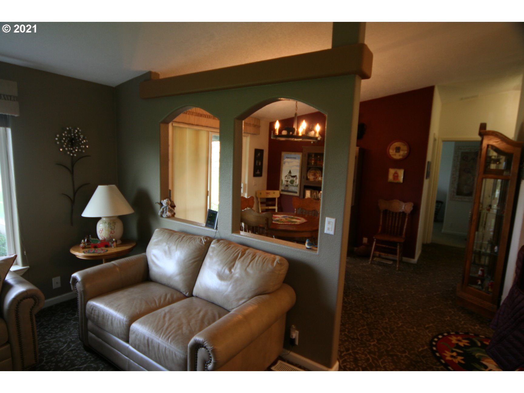 16775 Southeast Fairview Road Dayton, OR 97114 - Photo 12 of 24 a living room with furniture and a mirror