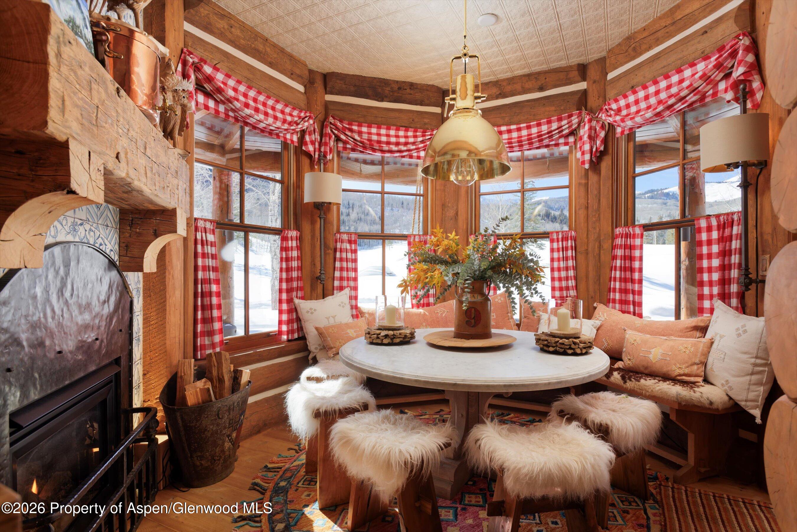 6855 Capitol Creek Road Snowmass, CO 81654 - Photo 13 of 79 a view of a dining room with furniture