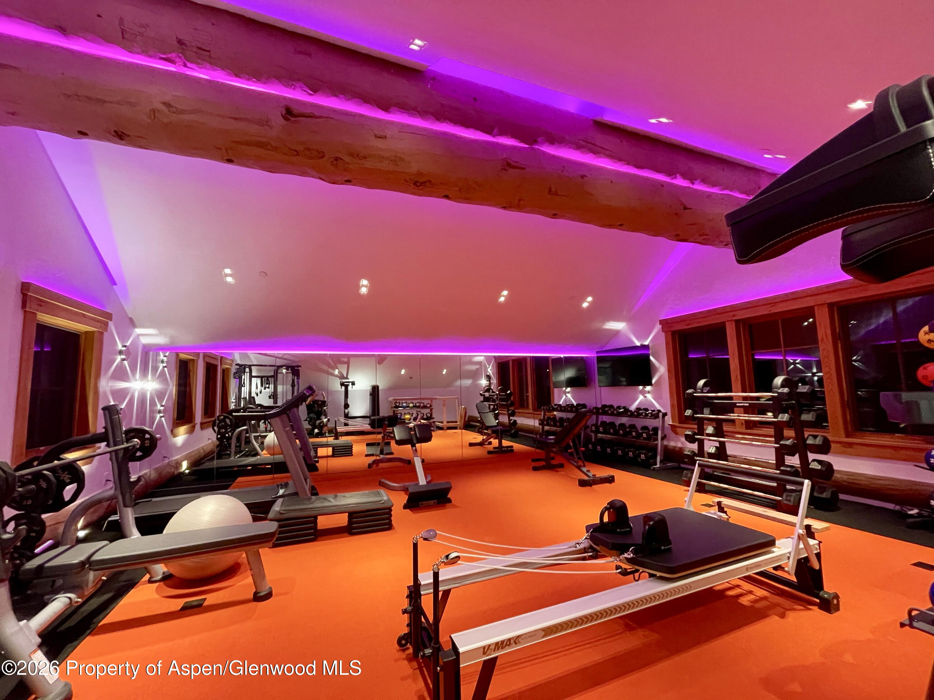 6855 Capitol Creek Road Snowmass, CO 81654 - Photo 46 of 79 Ranch Gym