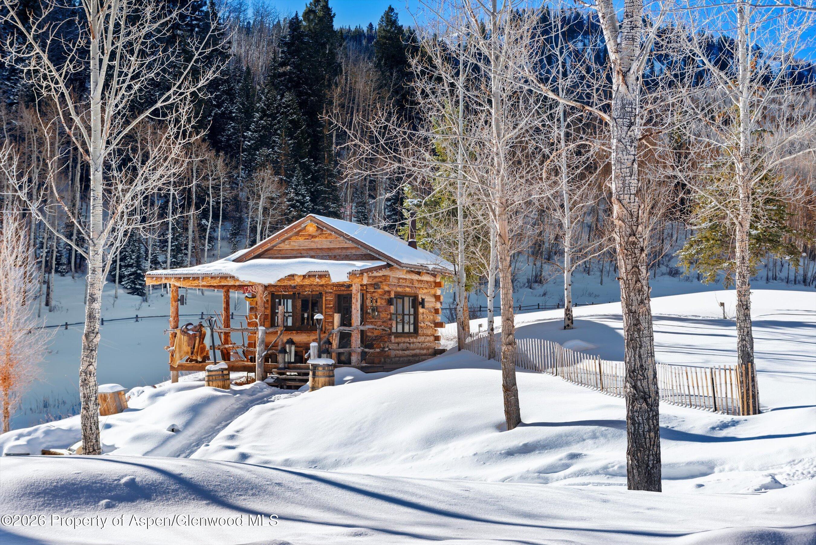 6855 Capitol Creek Road Snowmass, CO 81654 - Photo 52 of 79 a view of outdoor space with seating area