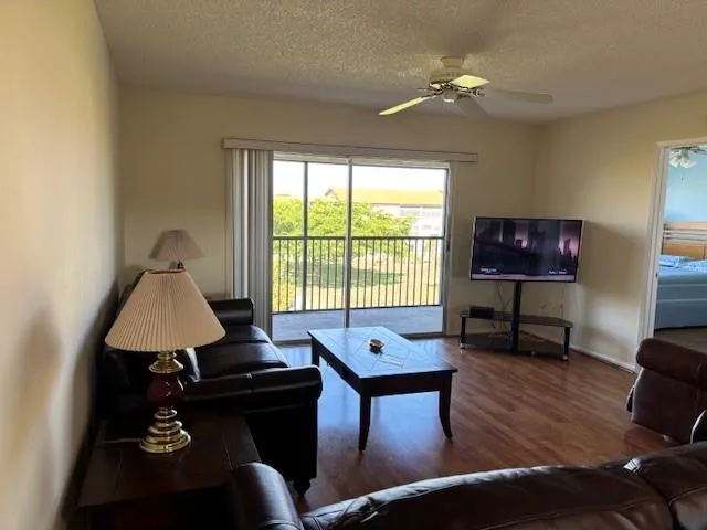 a view of small space with racks on the wall