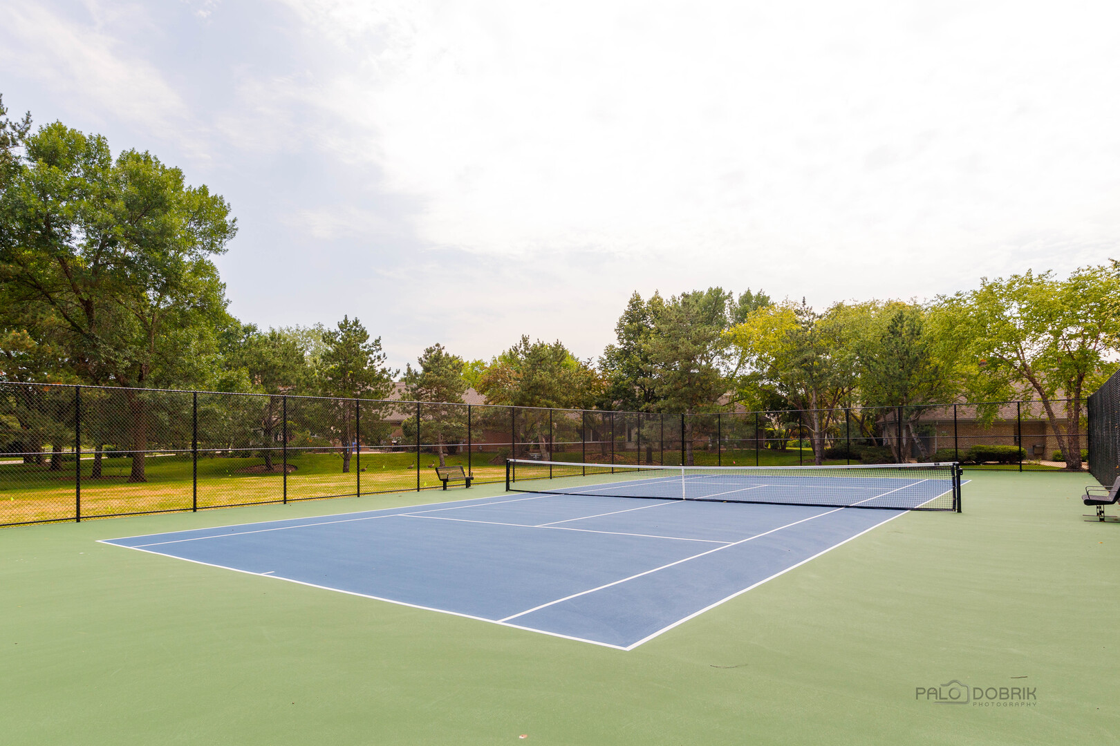 209 Rivershire Lane, Unit 203 Lincolnshire, IL 60069 - Photo 41 of 50 a view of an outdoor space and tennis court