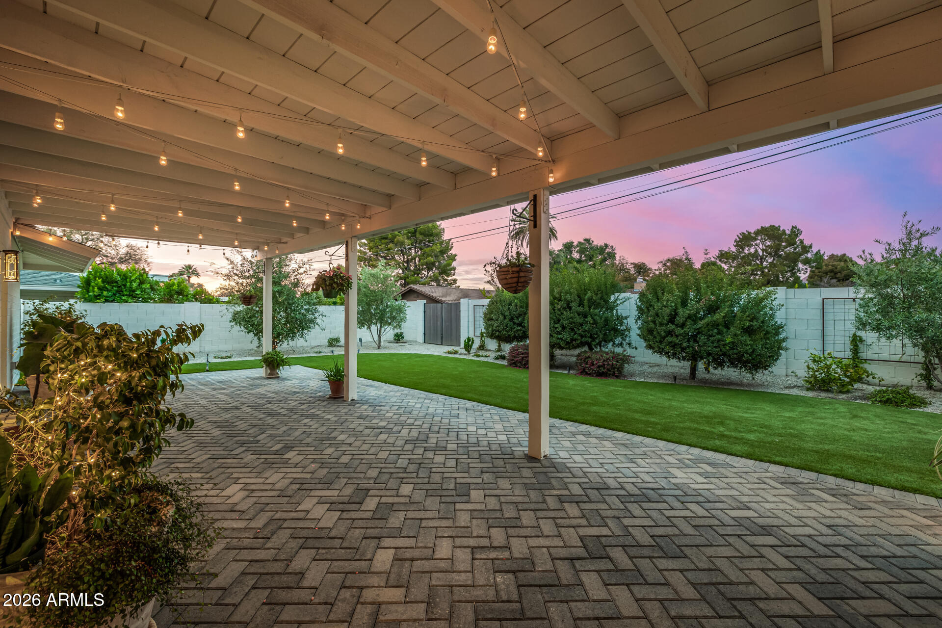 4010 East Coolidge Street Phoenix, AZ 85018 - Photo 59 of 82 a view of a backyard with pathway