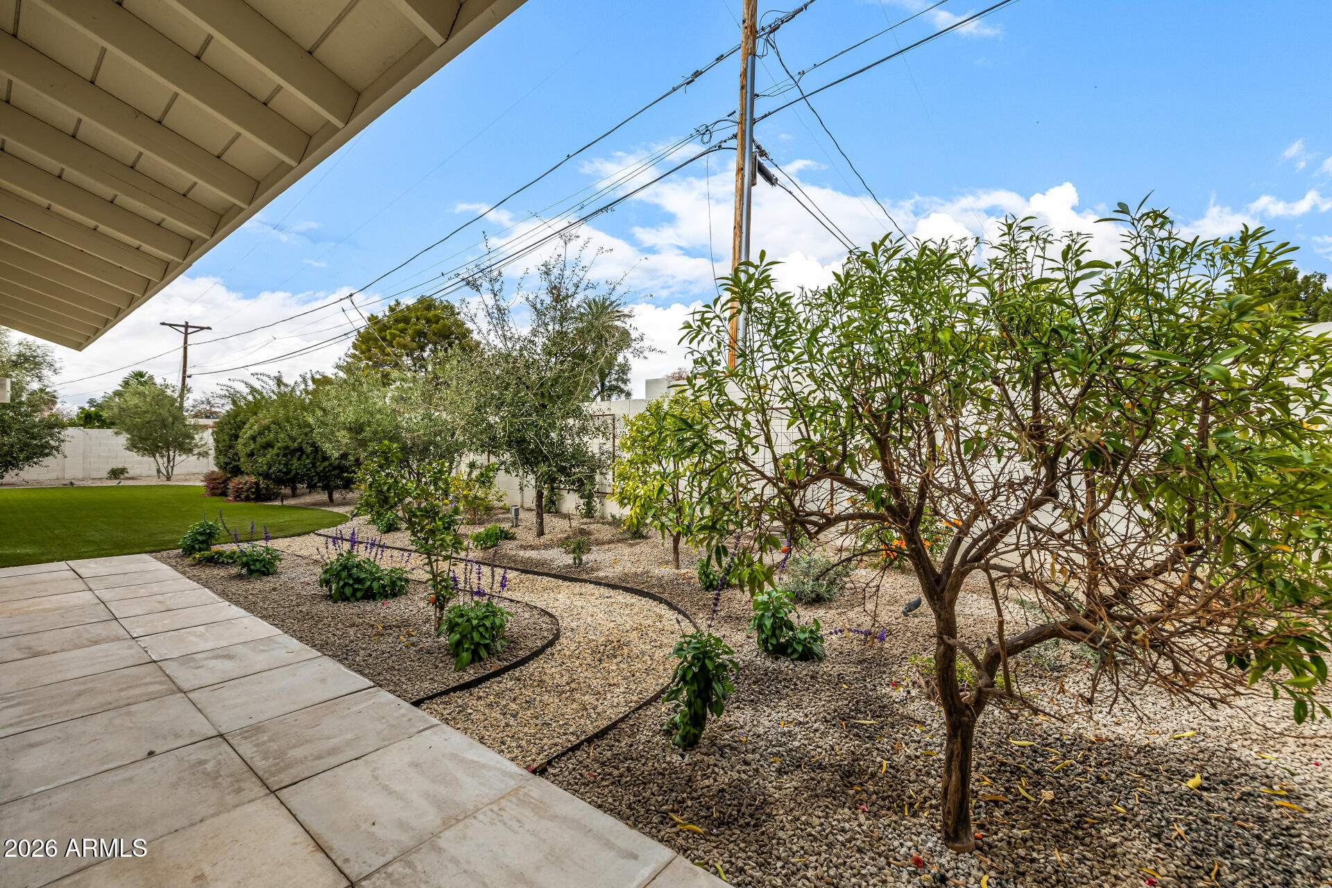 4010 East Coolidge Street Phoenix, AZ 85018 - Photo 74 of 82 a backyard of a house with lots of green space