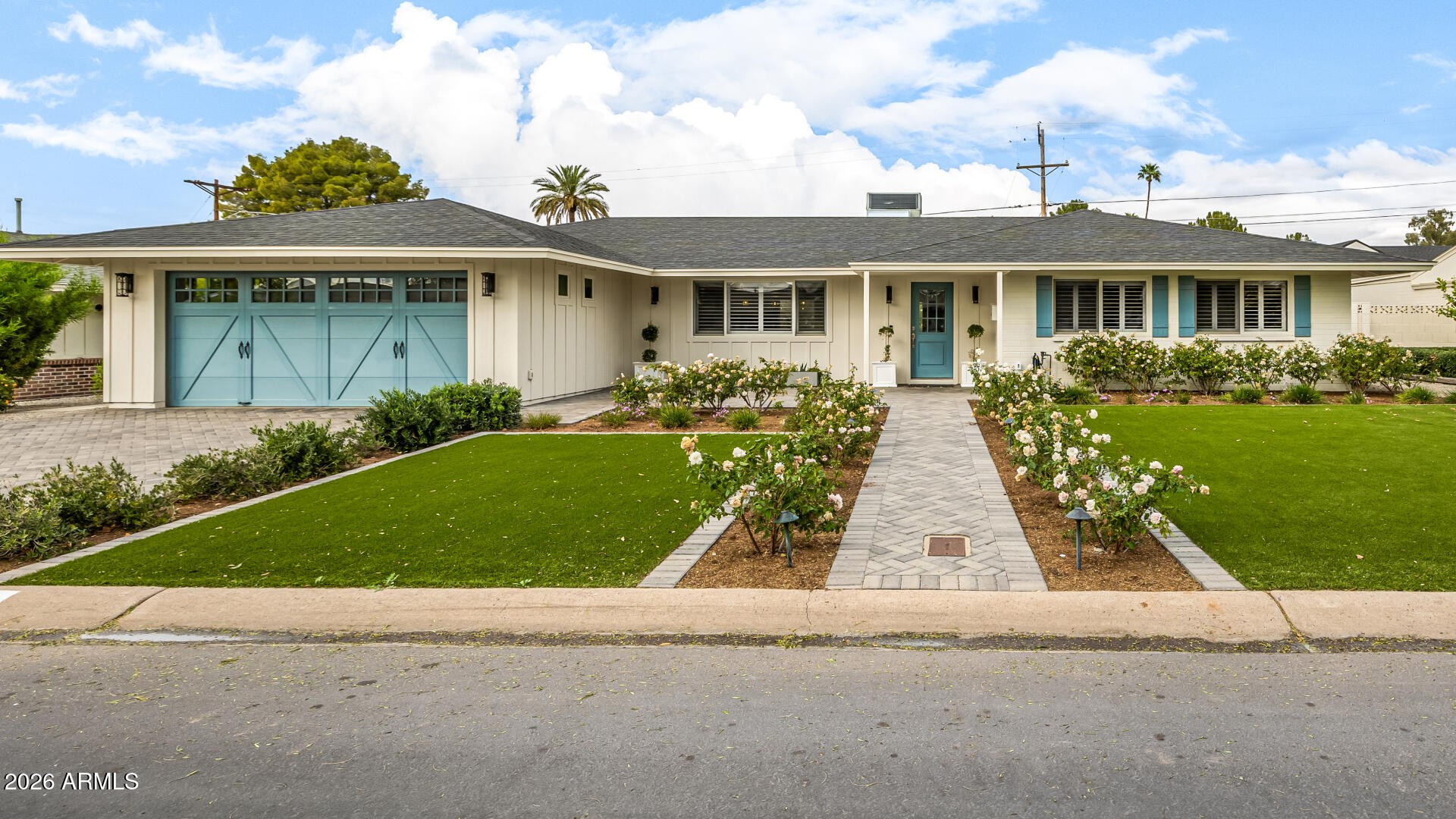 4010 East Coolidge Street Phoenix, AZ 85018 - Photo 10 of 82 front view of house with a yard