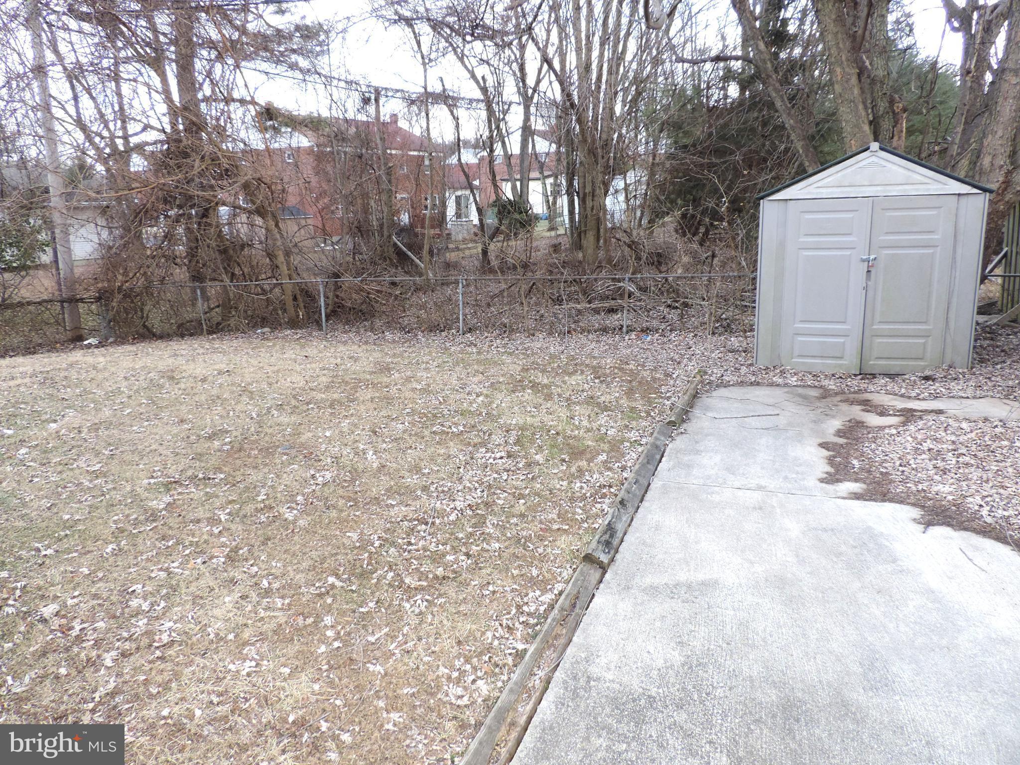 3742 Trent Road Randallstown, MD 21133 - Photo 3 of 18 Backyard & shed
