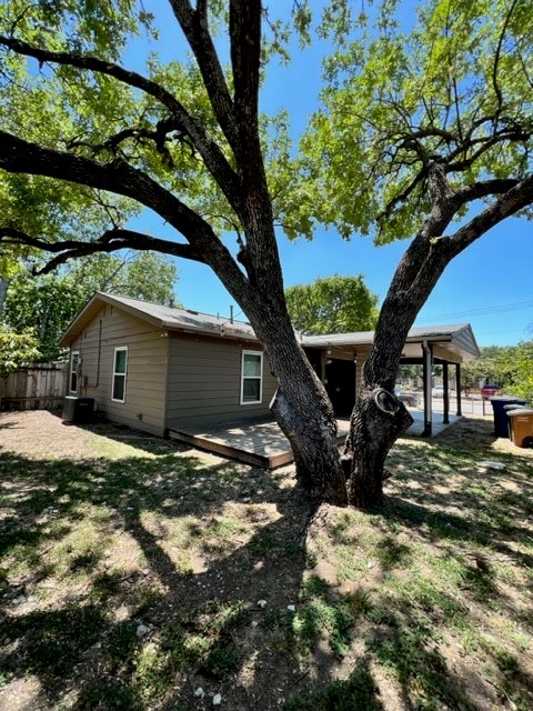 7909 Lazy Lane, Unit A Austin, TX 78757 - Photo 18 of 21 Back Yard