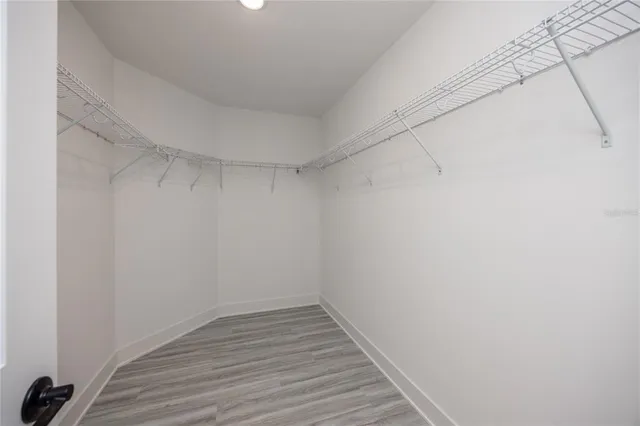 a view of a small space