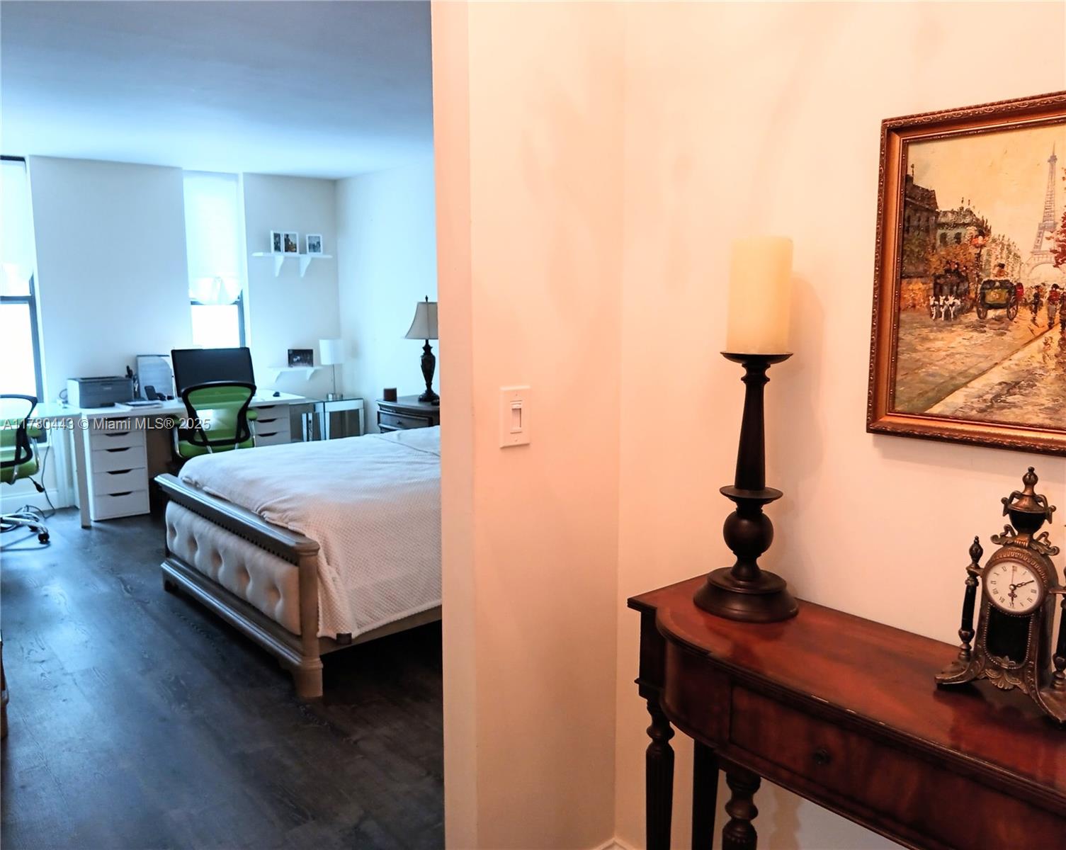 1000 South Ocean Boulevard, Unit 10E Pompano Beach, FL 33062 - Photo 56 of 64 a bedroom with a bed and a desk