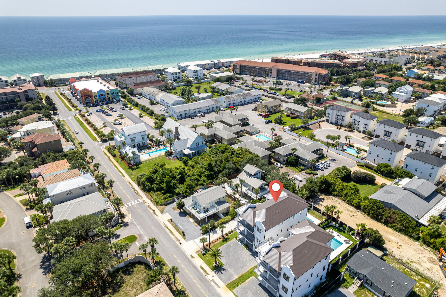 344 South Holiday Road Miramar Beach, FL 32550 - Photo 6 of 116 344 S Holiday Road Drone MLS-6 marked