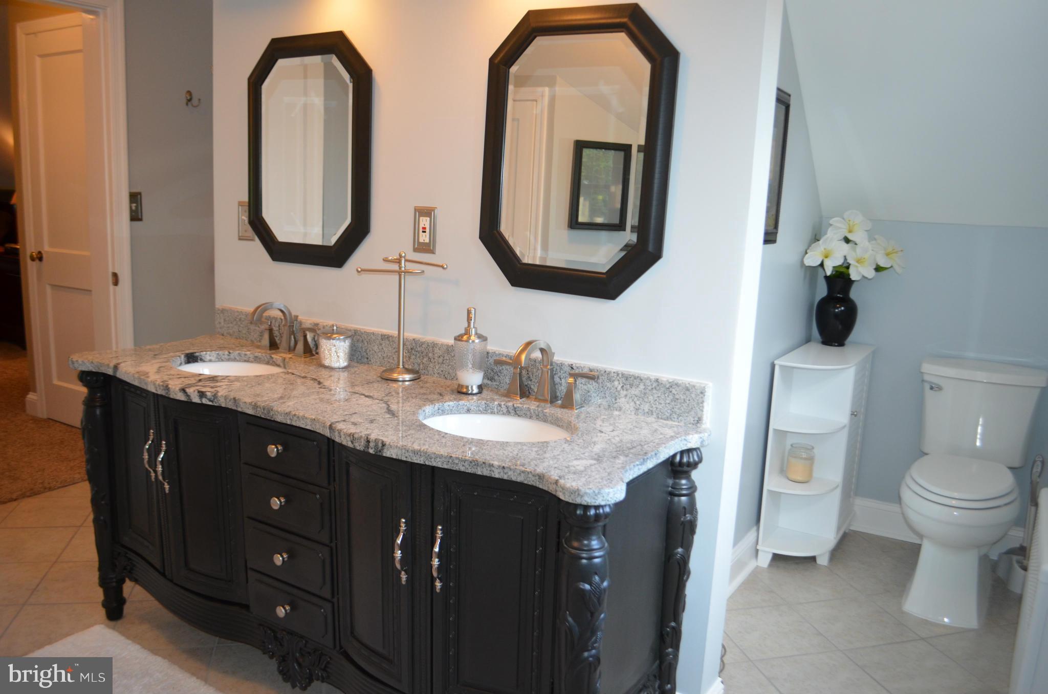 313 Gralan Road Catonsville, MD 21228 - Photo 28 of 30 Amazing Master Bath w/Shower/Tub/Dual Sink Vanity