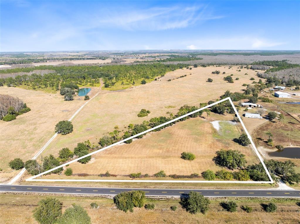a view of an ocean and beach