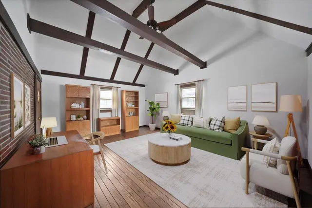 a kitchen with stainless steel appliances granite countertop a stove and a refrigerator