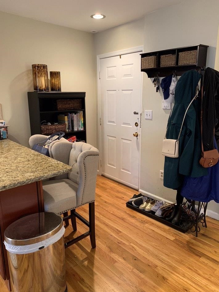 409 Adams Street, Unit 8 Hoboken, NJ 07030 - Photo 11 of 17 a bedroom with furniture and a wooden floor