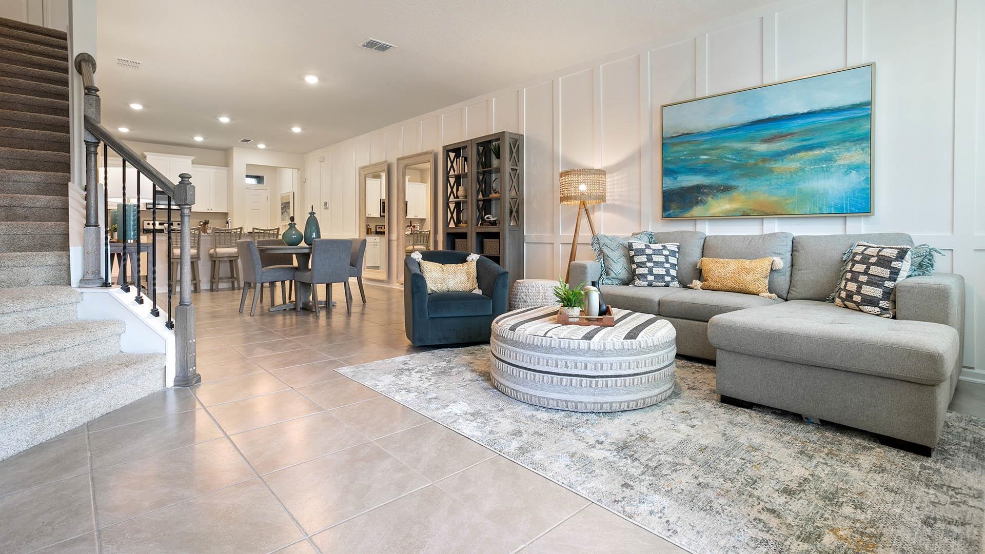33 Redbud Road Palm Coast, FL 32137 - Photo 11 of 33 a living room with furniture and a large window