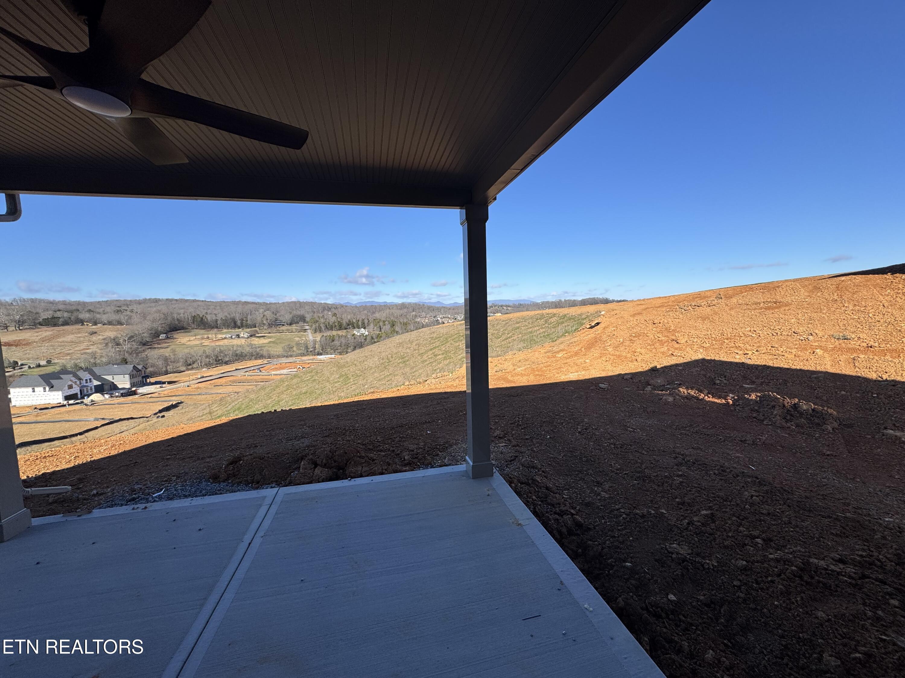 1891 Hickory Reserve Road Knoxville, TN 37932 - Photo 4 of 13 Covered Rear Patio w/View