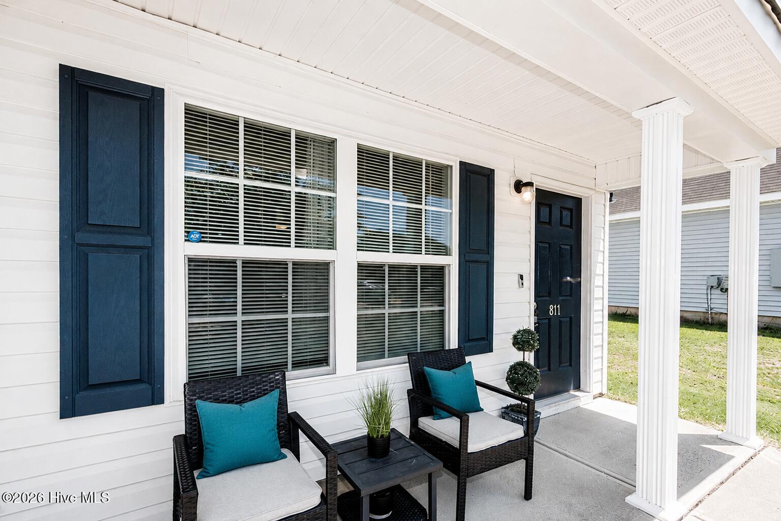 811 Sugar Creek Road Rocky Mount, NC 27804 - Photo 14 of 19 Relax on the front porch with your morning coffee!
