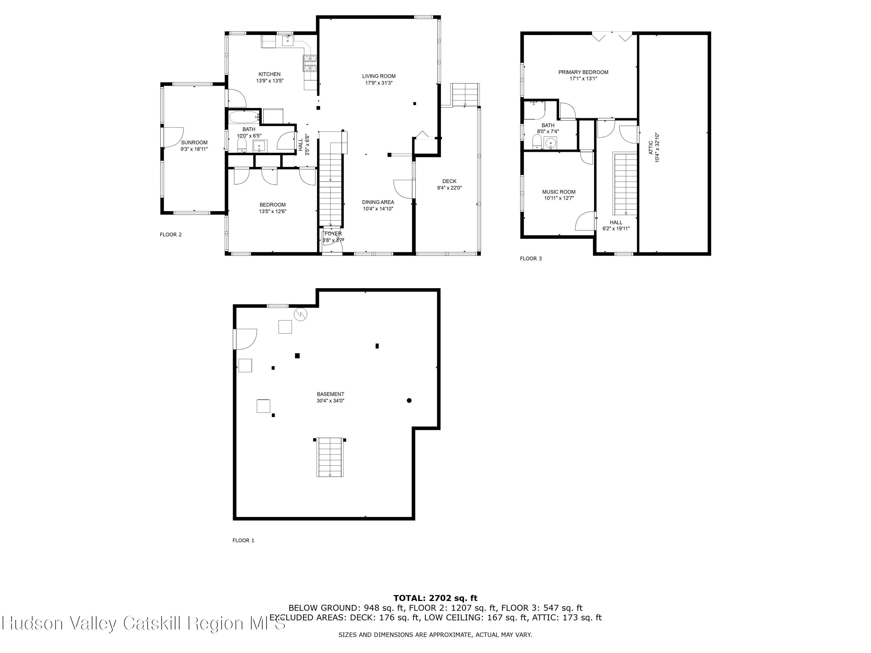 154 Spring Street Catskill, NY 12414 - Photo 30 of 32 2-Floorplan_4