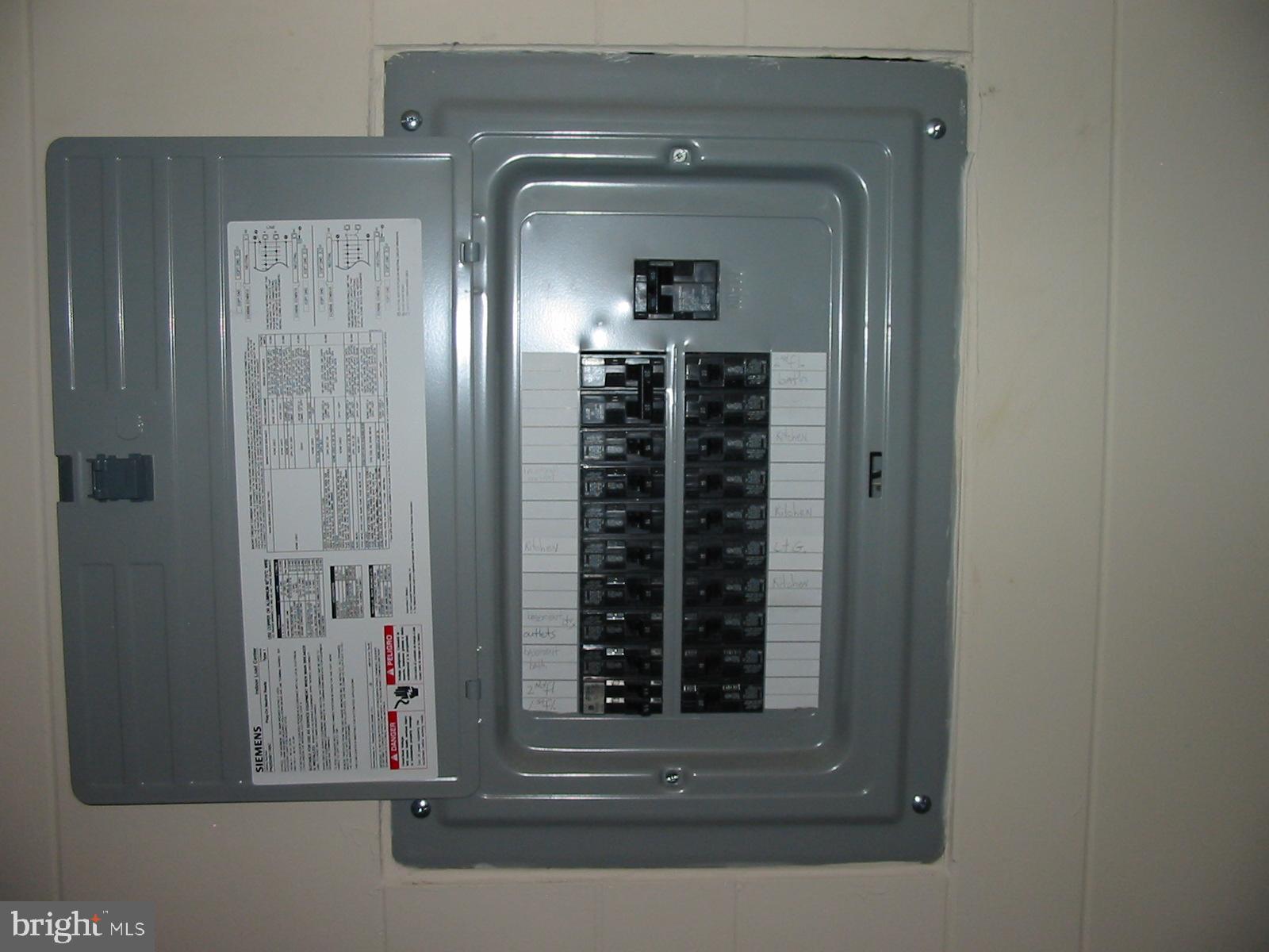 2901 Morris Road Ardmore, PA 19003 - Photo 54 of 67 NEW circuit breaker panel ...
