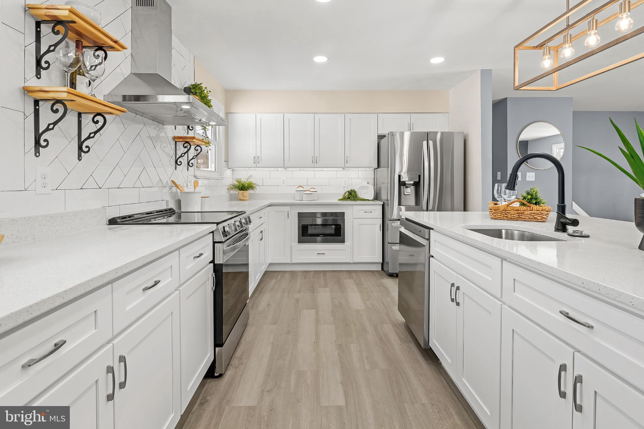1402 Valley Creek Road Severn, MD 21144 - Photo 9 of 46 Under Cabinet Lighting Below Wall Cabinetry