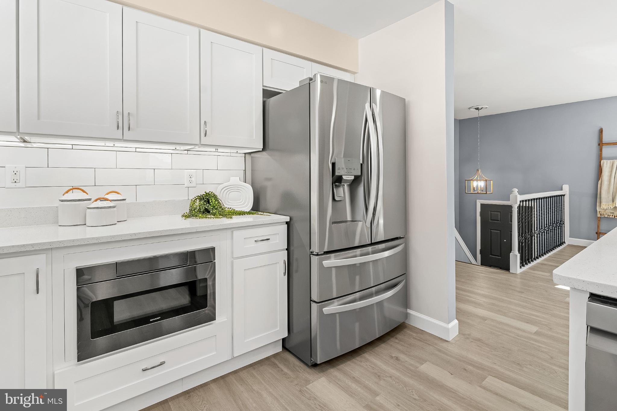 1402 Valley Creek Road Severn, MD 21144 - Photo 10 of 46 High End Sharp Pull Out Drawer Built In Microwave